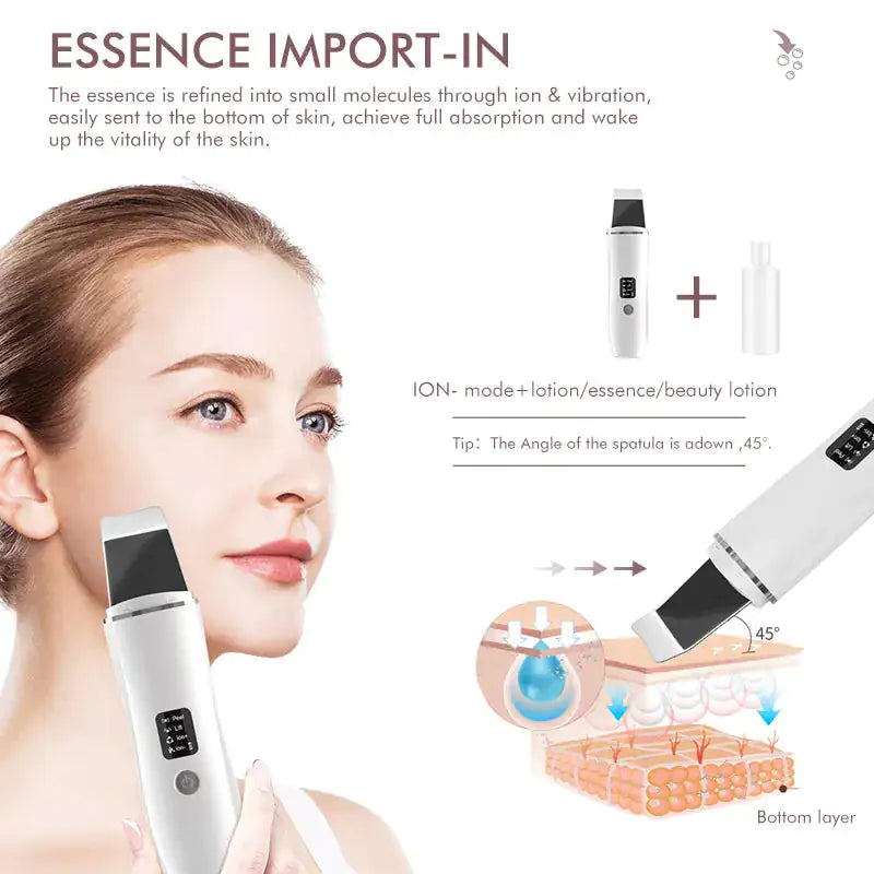 Ultrasonic Facial Spatula